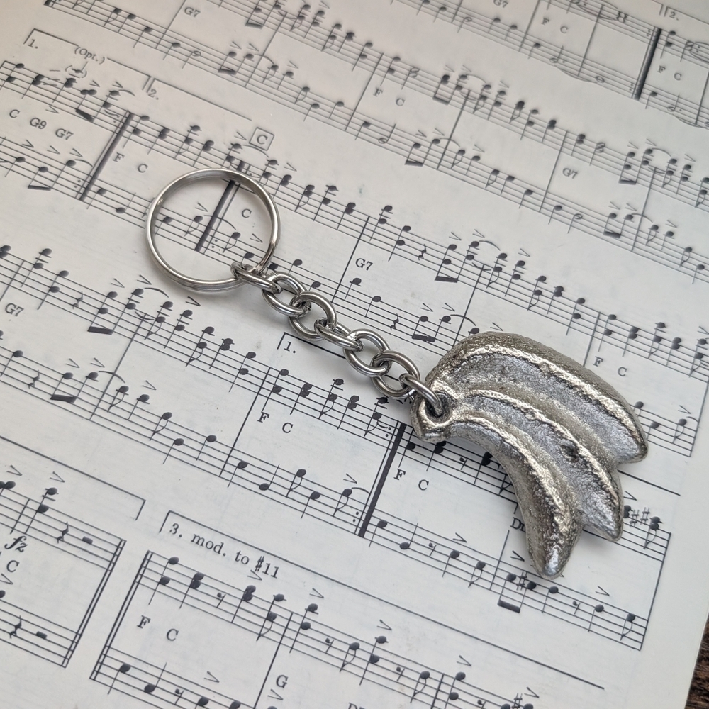 Silver Unusual Keychain - Picture 5 of 6